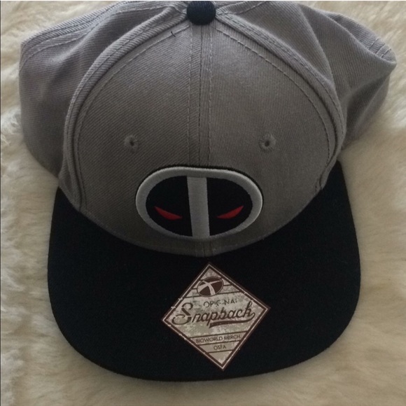 MARVEL Deadpool X Force Adjustable Snapback Hat - Picture 1 of 6